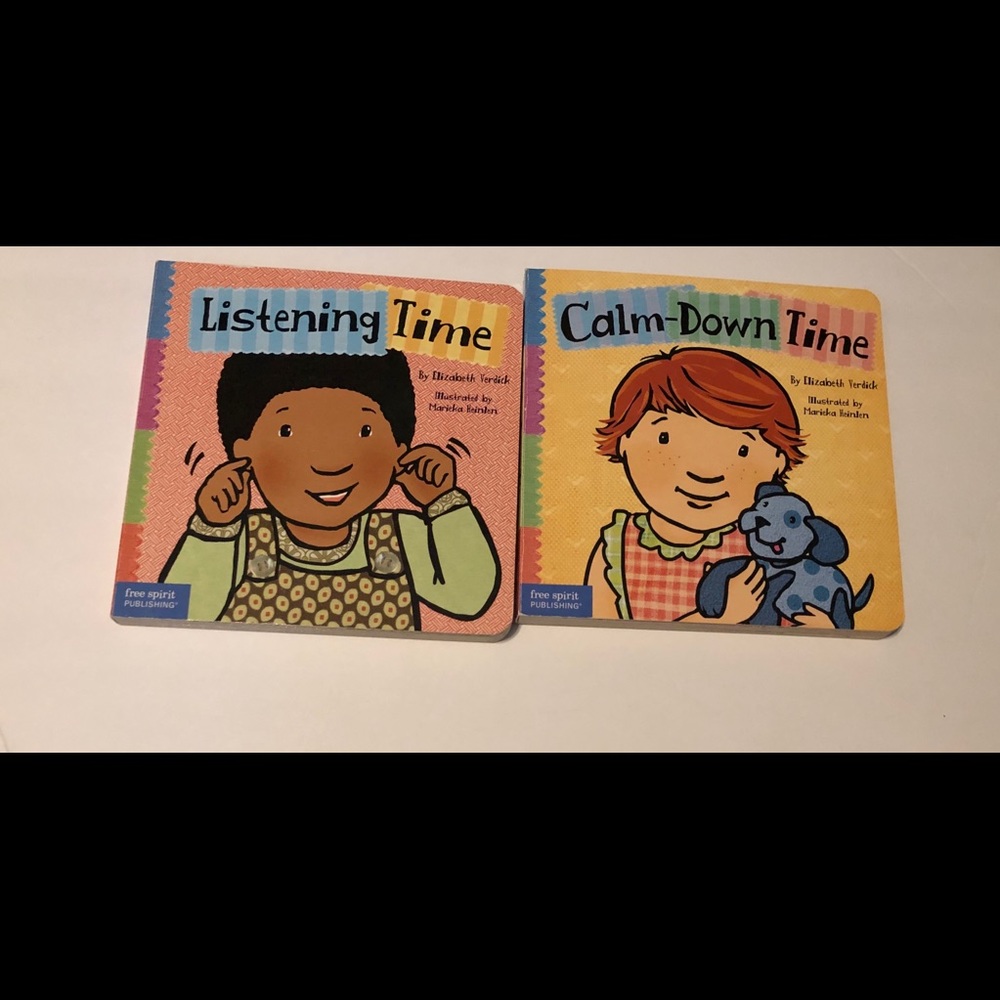 Books about feelings and listening skills .